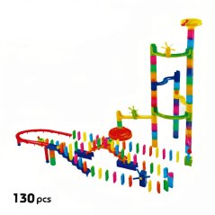 Guličková dráha a domino 130 ks