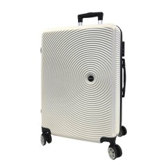 Bavy Cestovní kufr skořepinový 24" Circle White