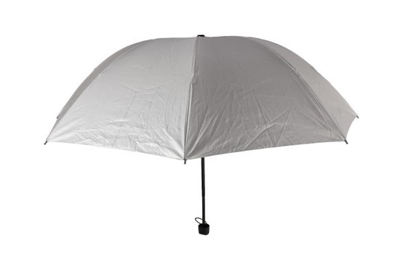 Parapluie ciel étoilé pliable 25cm tissu/métal adulte argent dans sac