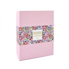 Zestaw upominkowy Doudou Zabawka z uchwytem na smoczek Boh'aime 20 cm