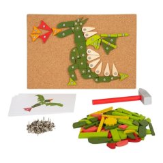 Jeu de piquetage à petits pieds Plantes et animaux