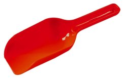 Łopata do piasku Androni - 23 cm czerwona