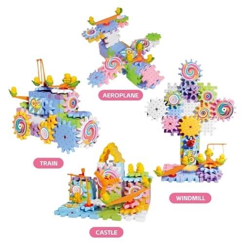 Zestaw konstrukcyjny z przekładniami