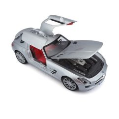 Maisto - Mercedes-Benz SLS AMG, argintiu, 1:18