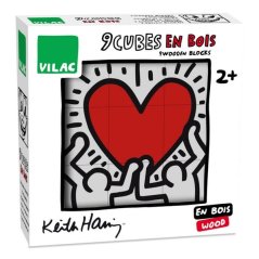 Vilac Picture Cubes Keith Haring