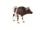 Longhorn býk Texas dobytok zooted plast 15cm vo vrecku