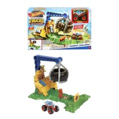 Hot Wheels: MONSTER TRUCKS ARENA - RHINOMITA CHALLENGE GAME SET