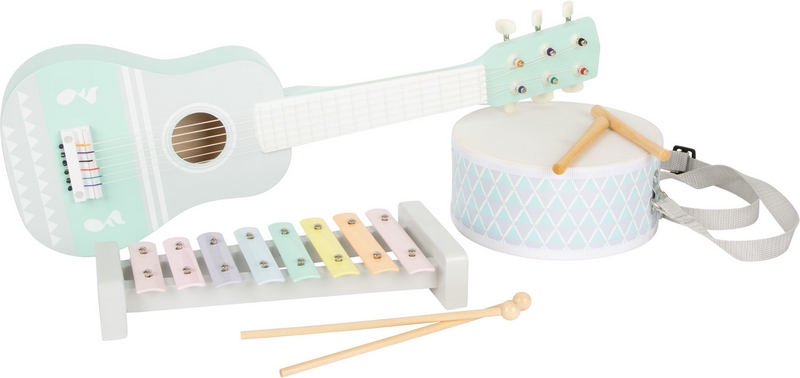 Set de musique pastel à petit pied 3 pcs