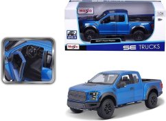 Maisto - 2017 Ford F-150 Raptor, modrá, 1:24