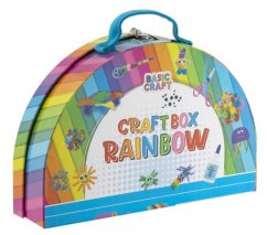 Caja creativa Rainbow en una maleta
