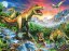 RAVENSBURGER-Dinozauri 100d XXL - puzzle