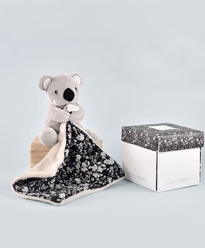 Coffret cadeau Doudou - koala en peluche et couverture