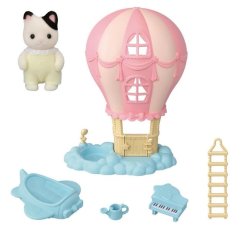 Kociak i balonik do zabawy dla niemowląt