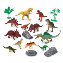 Dinosaurios Addo en mochila, 17 piezas