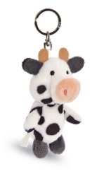 NICI klíčenka Kravička Cowluna 10cm, GREEN