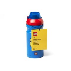 LEGO ICONIC Klasická fľaša na pitie - červená/modrá
