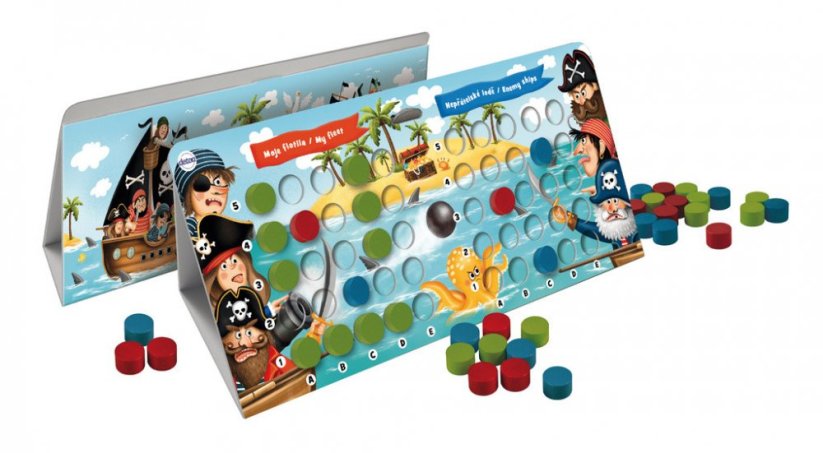 Batalla naval juego de mesa en caja 33x23x3,5cm