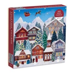 Galison Puzzle vianočné 500 dielikov