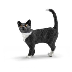 Schleich 13770 Pisică în picioare, figurină pictată manual