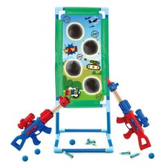 Piankowy cel i pistolet na kulki