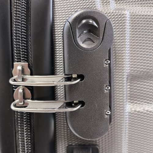 Bavy Cestovní kufr skořepinový 28" Ribs Dark grey
