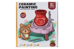 Hrnčířský kruh na baterie tyrkysový