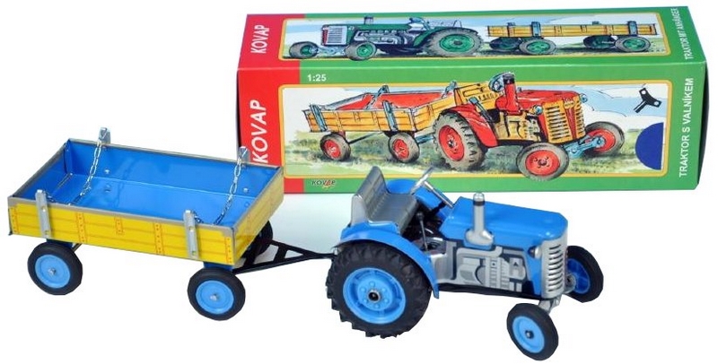 Kovap Traktor a valník (plastová kola)