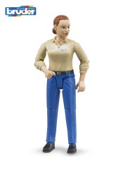 BWORLD 60408 Figurka žena - modré kalhoty