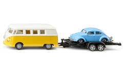 SIKU Super - VW 11 cu tractor și Beetle