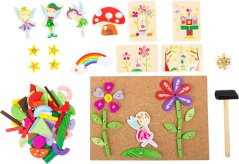 Petit pied en bois fées jeu créatif