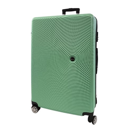 Bavy Cestovní kufr skořepinový 28" Circle Light green