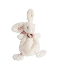Doudou Darčeková sada - Plyšový králik ružový 26 cm