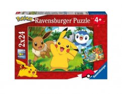 Ravensburger Pokémon puzzle 2x24 dielikov