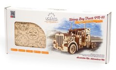 Ugears 3D Casse-tête mécanique en bois VM-03 Tracteur lourd garçon