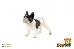 Chien zooted en plastique 6cm dans un sac