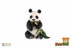 Panda nagy zoot műanyag 8cm