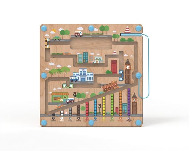 2Kids Toys Magnetická hrací deska City