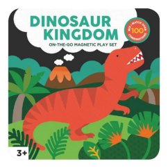 Petit Collage Mágneses játékkészlet - dinoszauruszok