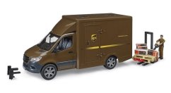Bruder 2678 MB Sprinter UPS avec pilote et accessoires