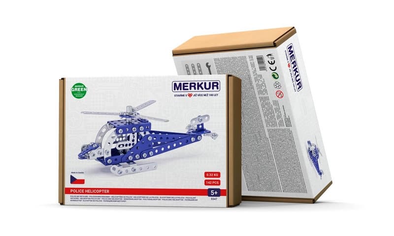 Merkur 054 - elicopter de poliție, 142 piese