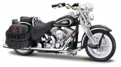 Maisto - HD - Motocykl - 1999 FLSTS Heritage Softail® Springer™, czarny matowy, 1:18