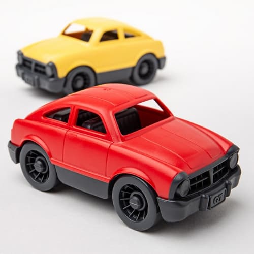 Jucării verzi Feribot albastru și alb cu mașini