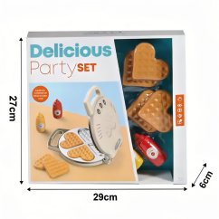 Gyermek gofrisütő tartozékokkal