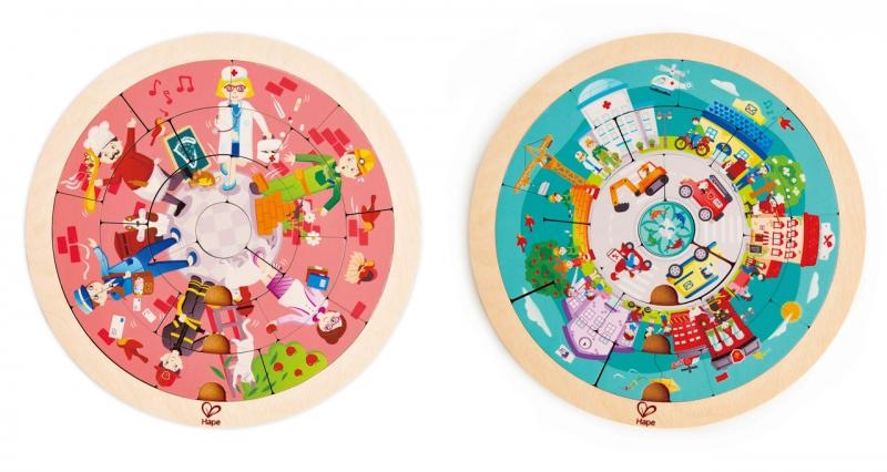 Puzzle Hape - Appel en cercle