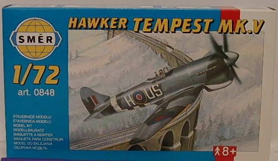 Hawker Tempest MK.V modell 1:72