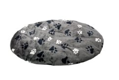 Karlie Patul pentru câine oval gri 60x50x4cm