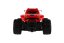 Auto RC buggy terénní červené 23cm plast 27MHz na baterie se světlem v krabici