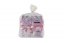 Boîte à trésors maison licorne en fer blanc avec serrure rose dans sac
