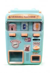 Automat na nápoje modrý