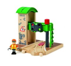 Brio 33674 Jelzőállomás váltóval